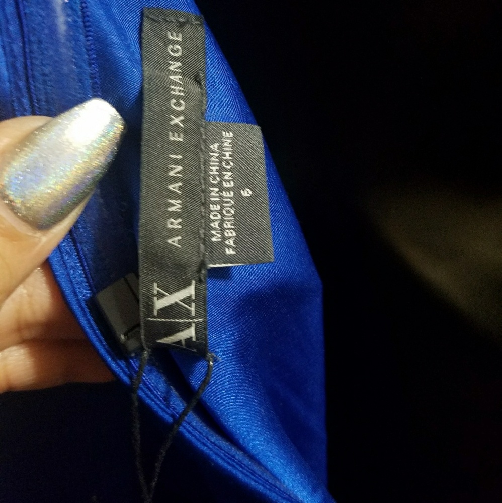 NWT A/X Armani Exchange Mini Dress Size 6 - Picture 3 of 7